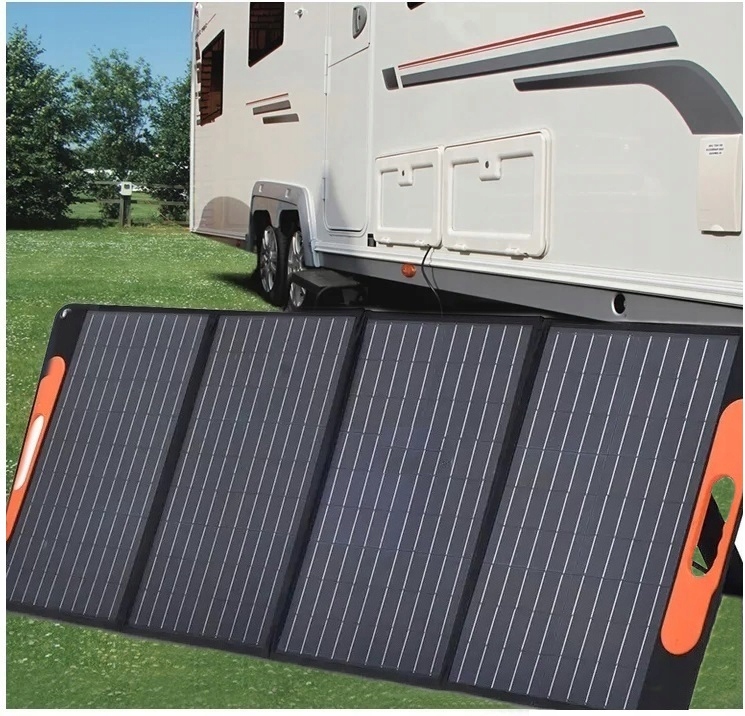 ŁADOWARKA SOLARNA 150W PODRÓŻNA KEMPING PRZENOŚNA Przewód w zestawie tak