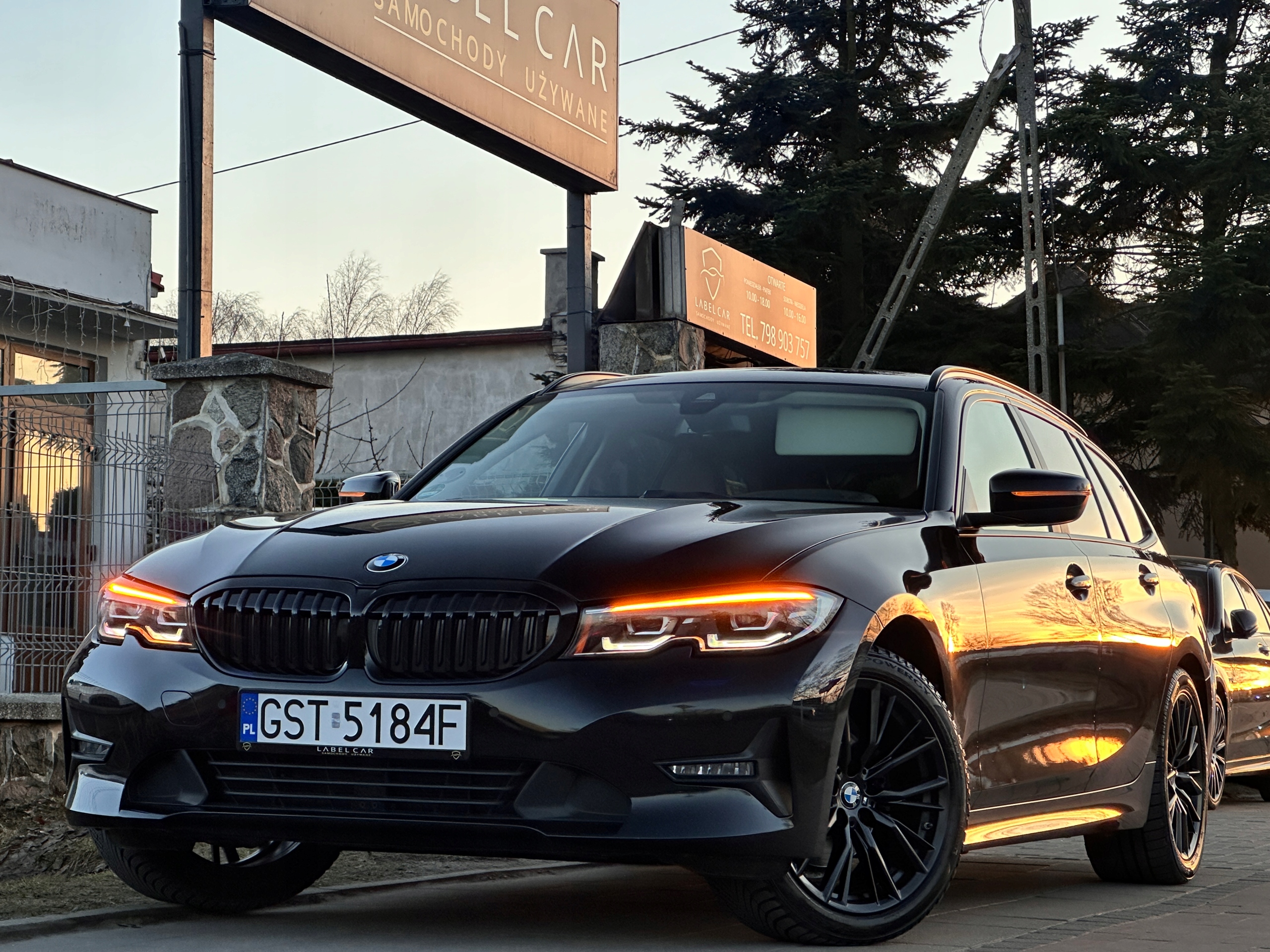 GMW 3er G21 190 KM Automat SportLine Shadow Line / Virtual / BEZWYPADKOWY