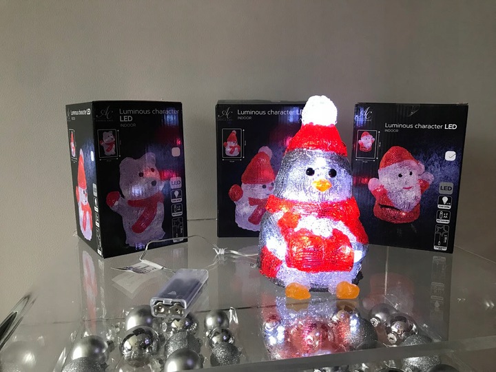 Figurka świąteczna z oświetleniem LED COLD WHITE Marka inna