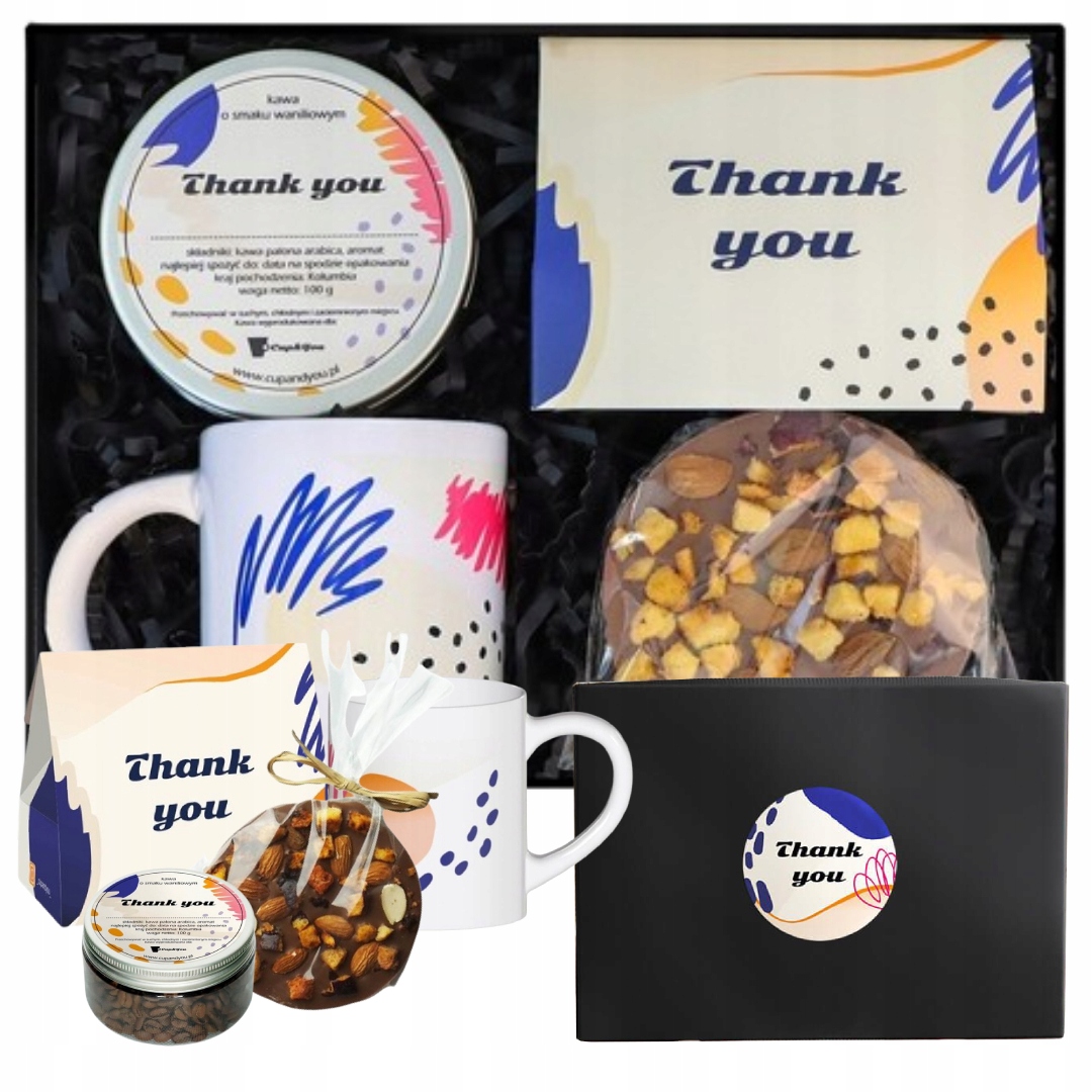 Box prezentowy z kawą i akcesoriami podarunek upominek dla mężczyzny faceta