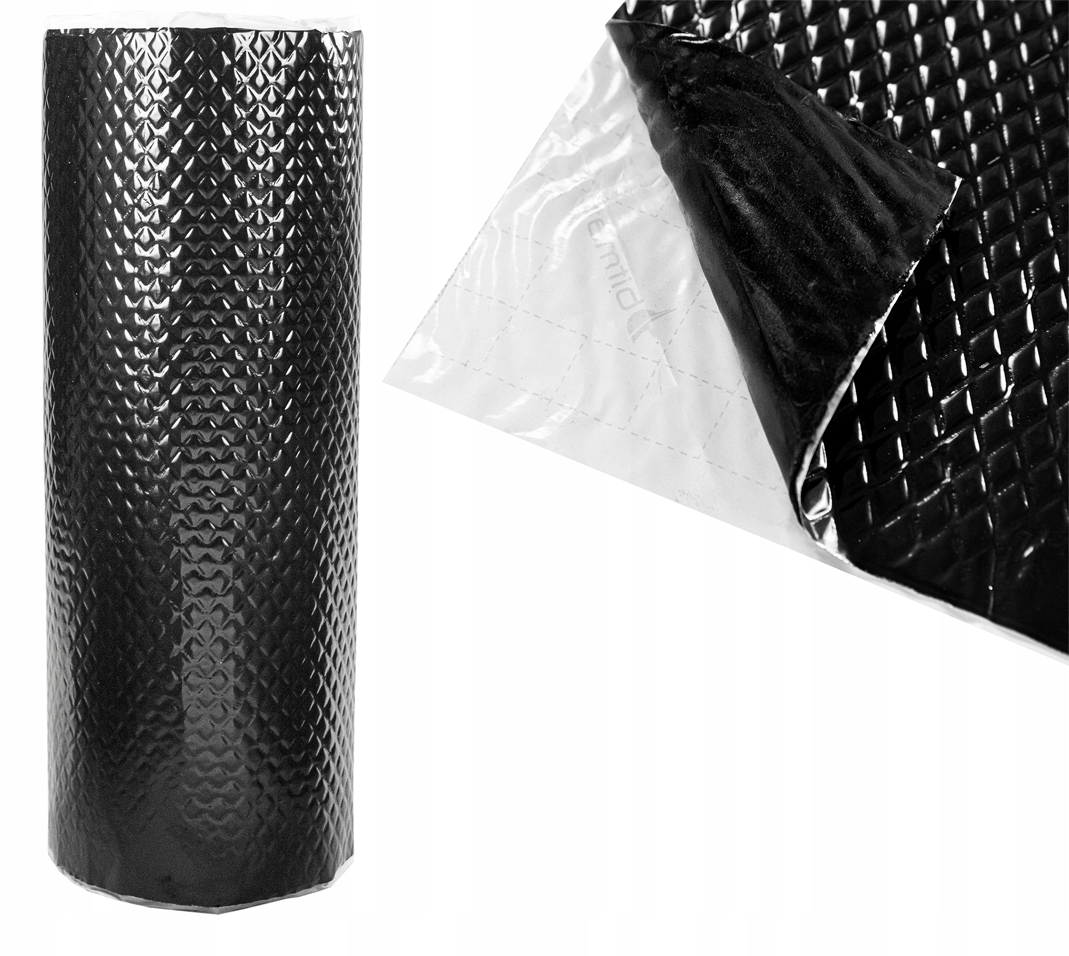 Mata Butylowa Wygłuszająca Bitumiczna Alubutyl 2mm Bitmat do samochodu Grubość 2 mm