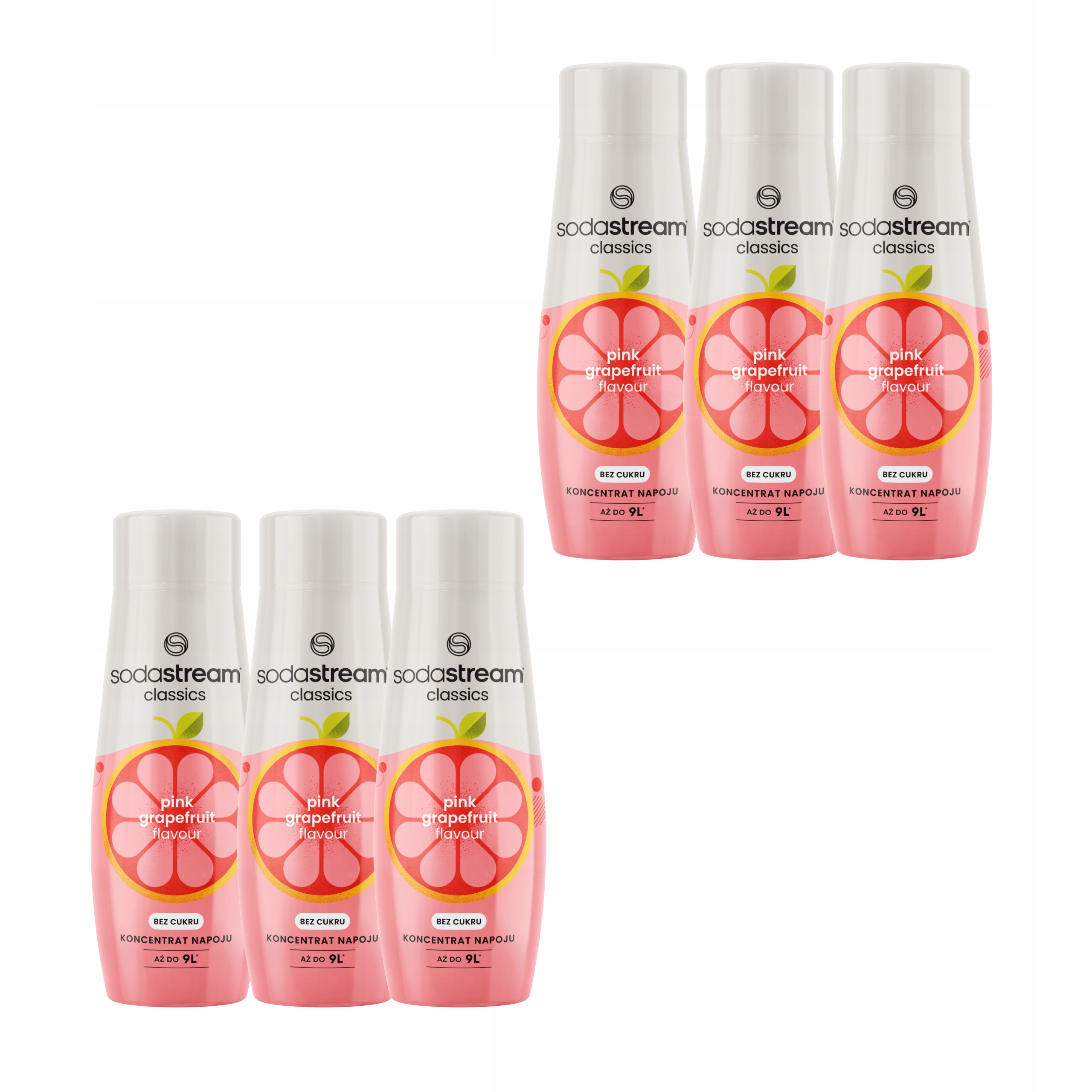 Levně Sodastream Grapefruit Grejpfrut Zero koncentrát Sirup do saturátoru 440 ml