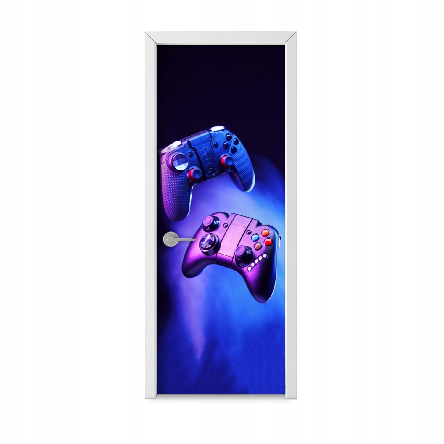 

Do jadalni okleina na drzwi ze wzorem Pady gaming