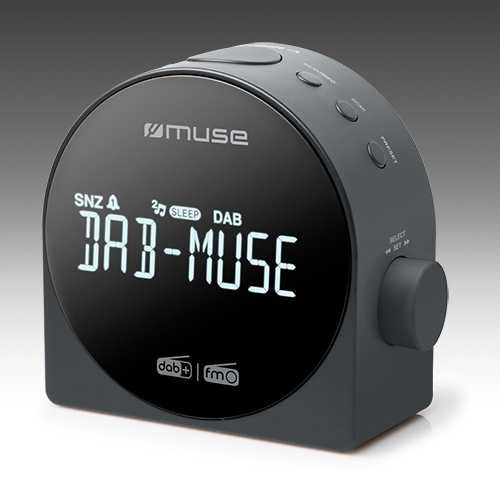 RADIOBUDZIK RADIO FM ALARM DAB+ MUSE M-185 CDB Marka Muse