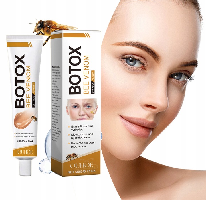 Botox protivráskový krém s včelím jedem pro zpevnění pokožky