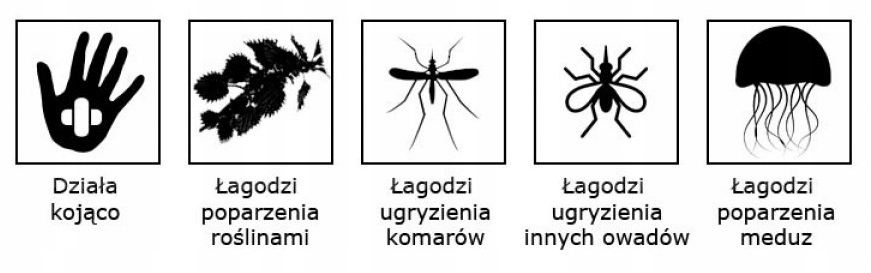MUGGA BALSAM KOJĄCY NA POPARZENIA UKĄSZENIA OWADÓW Pojemność 50 ml