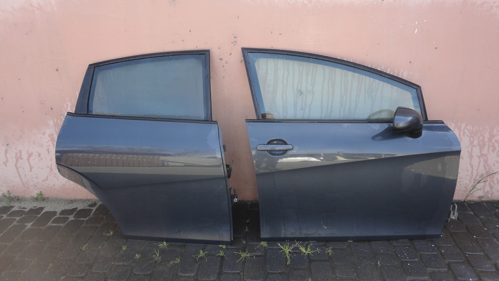 SEAT LEON II DRZWI SZYBA PRAWA PRZÓD TYŁ 2005-