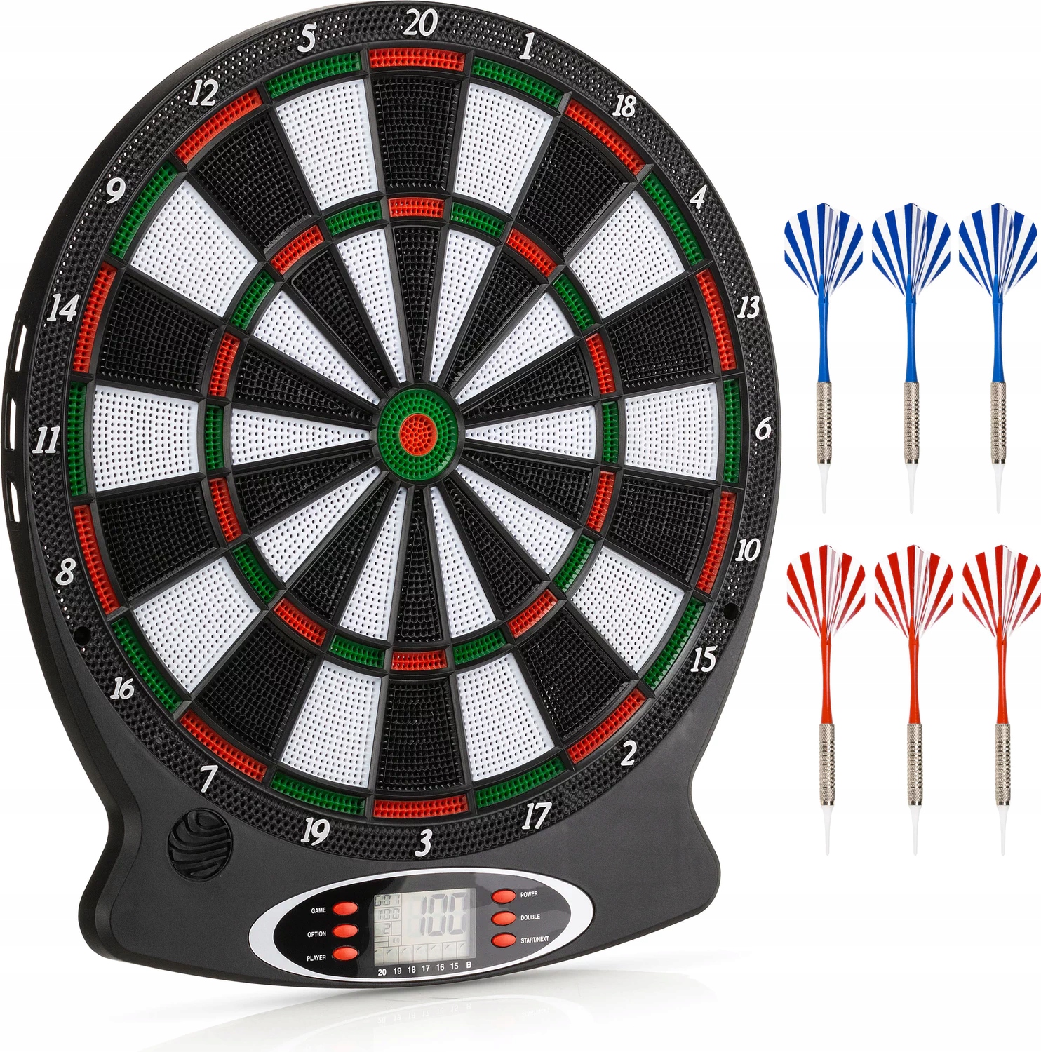 ELEKTRONICZNA TARCZA DO GRY W DART LOTKI RZUTKI