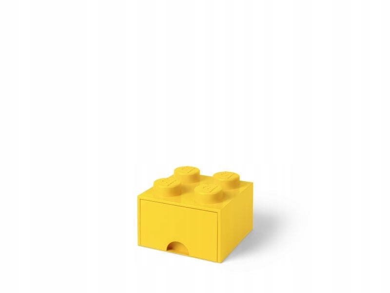 Lego 40051732 Zásobník na stavebnice s zásuvkou 2x2 žlutý