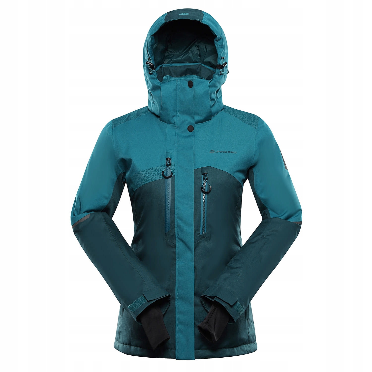 Kurtka damska narciarska snowboardowa Alpine Pro Deara 2 k.turkus r.S