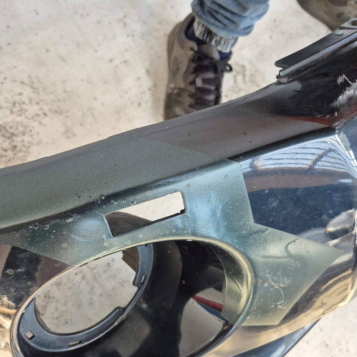 MITSUBISHI PAJERO IV 4 LIFT 10-14 bumper front front washer
