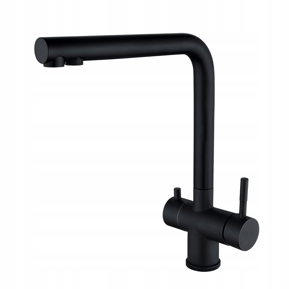 Kuchynská batéria Wezer EKO41C-01-BLACK s pripojením na vodný filter