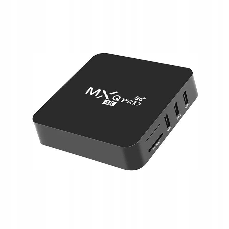 SMART TV BOX 1/8GB MXQ PRO 4K 5G DEKODER ANDROID 9.0 KODI PRZYSTAWKA WIFI S Model Pro 4K