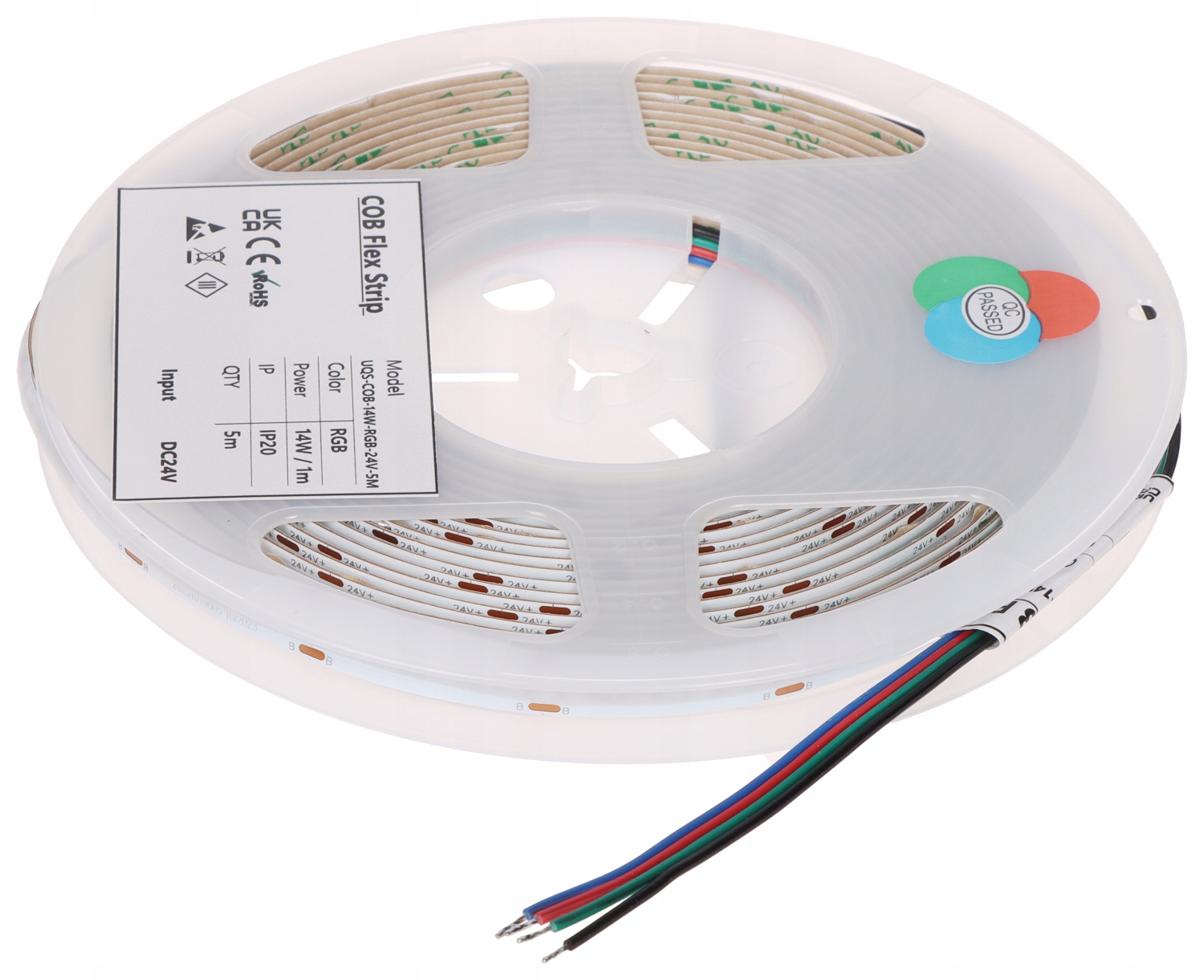 Led Pásek LED-COB-24V/14W-RGB/5M Mw Lighting