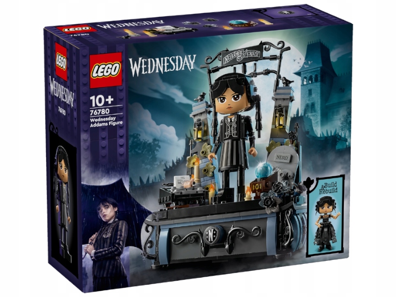 Lego 76780 Středa sada figurka Wednesday Addamsová 10+ 702 Ks