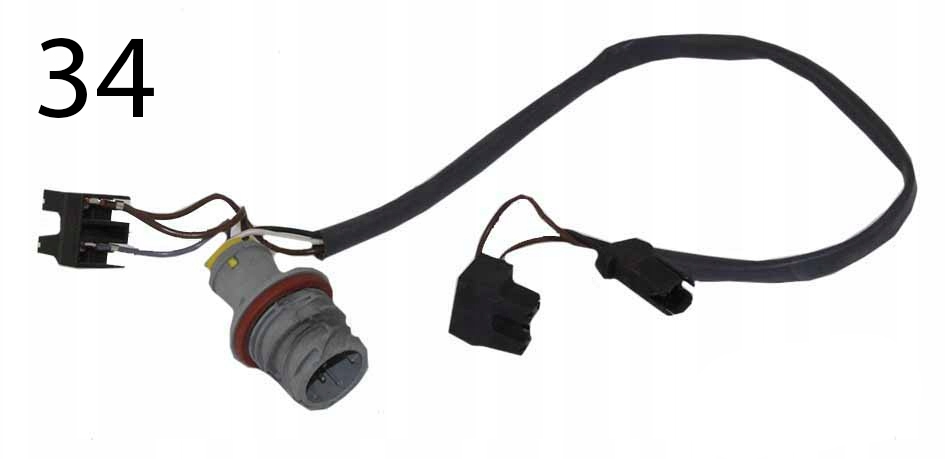 WIĄZKA PRZEWODÓW OPRAWKA OPRAWA W5W W16W WTYCZKA 6 PIN