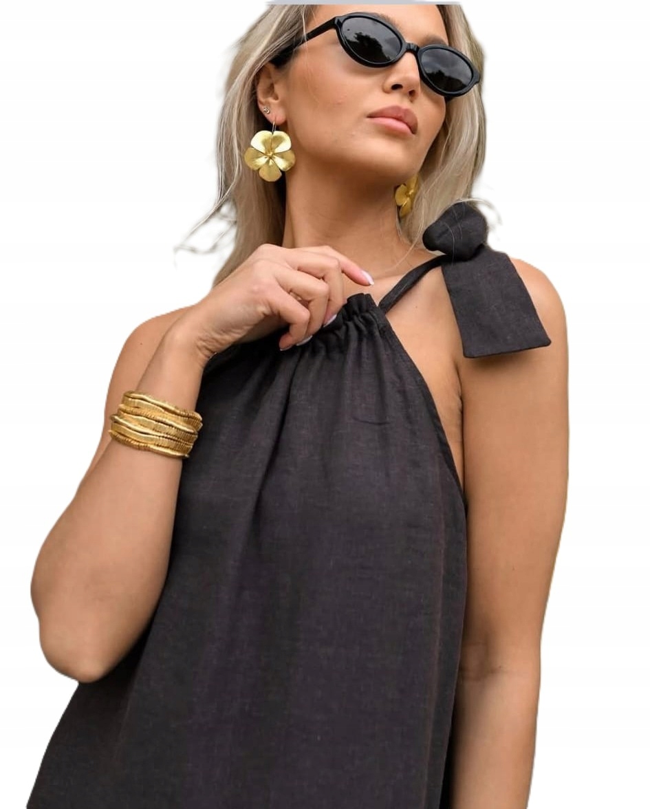 Lemonada Šaty Hnědá Letní Bavlna Uni Novinka