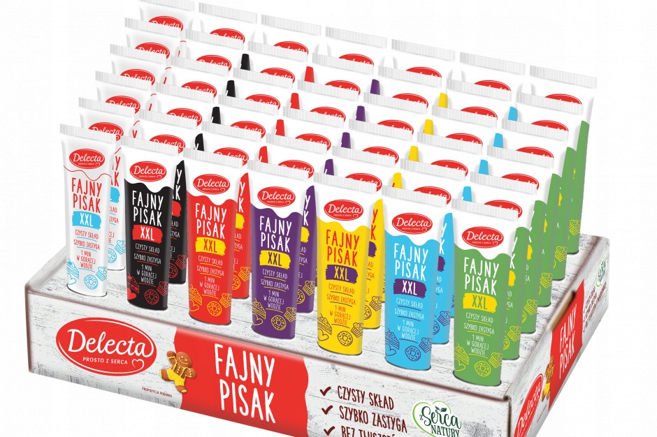 Delecta XXL pero, sada 7 barev po 6 Ks, 30gx42ks