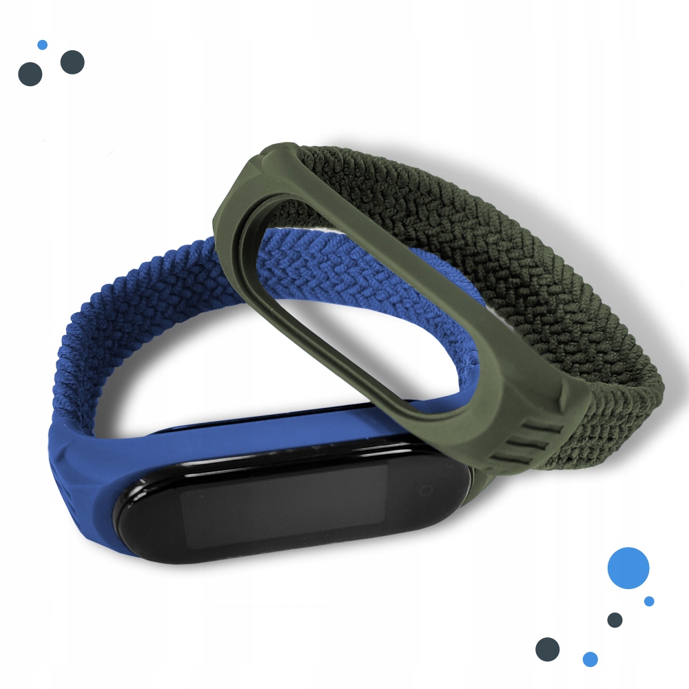 Opaska pasek do xiaomi mi band 3 4 5 6 elastyczna materiałowa wygodna mocna Rodzaj pasek