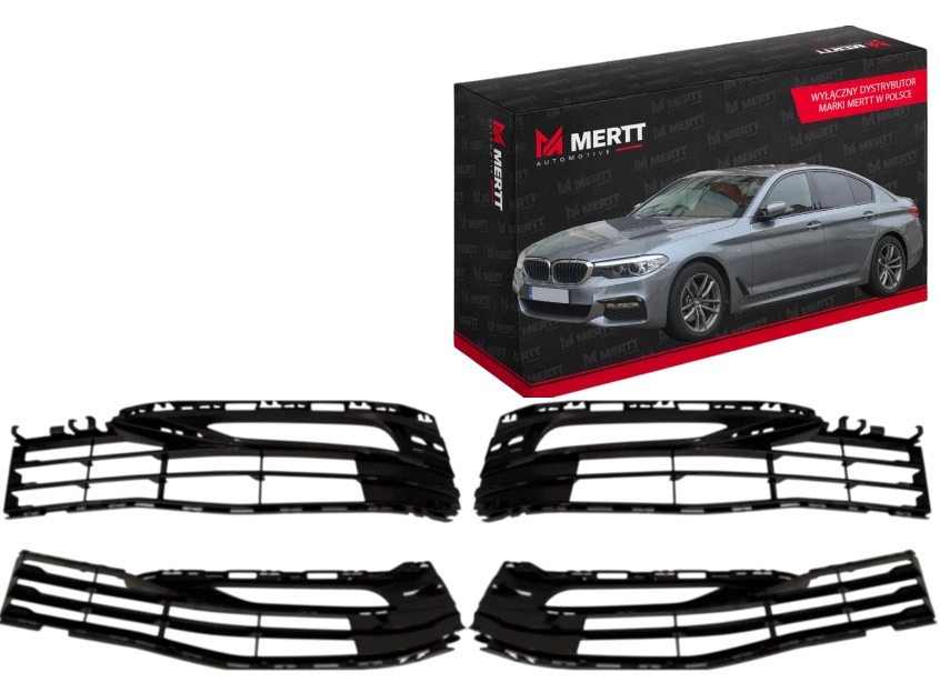 Sada Boční Mřížka Atrapa Krytka Bmw 5 G30 G31 Modern Luxury Levá+pravá