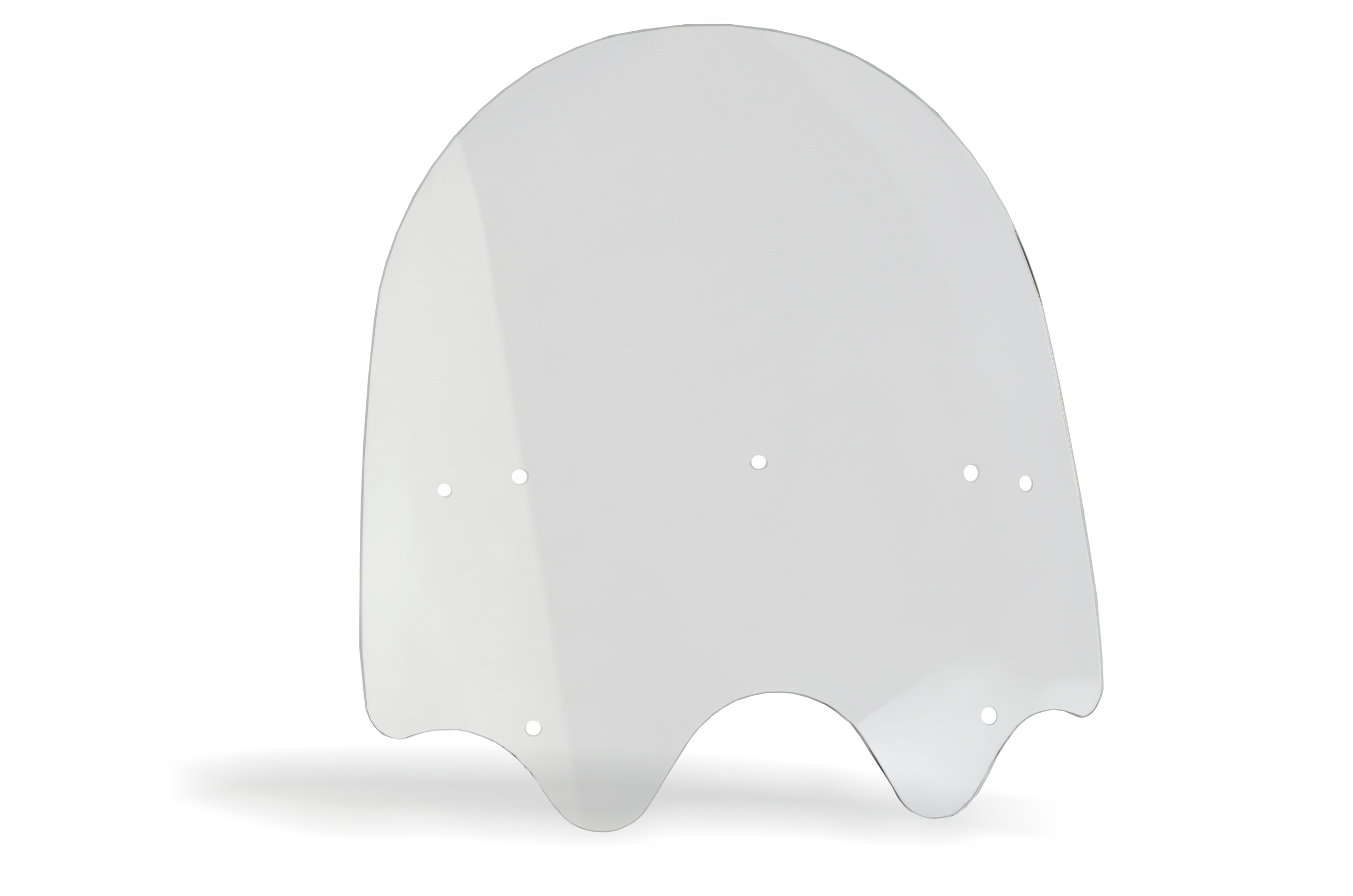 Čelní sklo pro Harley-Davidson Fxstc Softail Custom (2007-2010) 4 mm, chopper