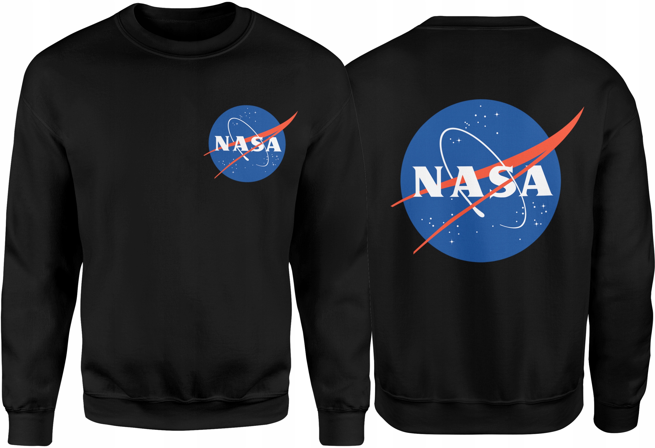 

Męska Bluza Nasa Rozmiar S Bawełniana Czarna