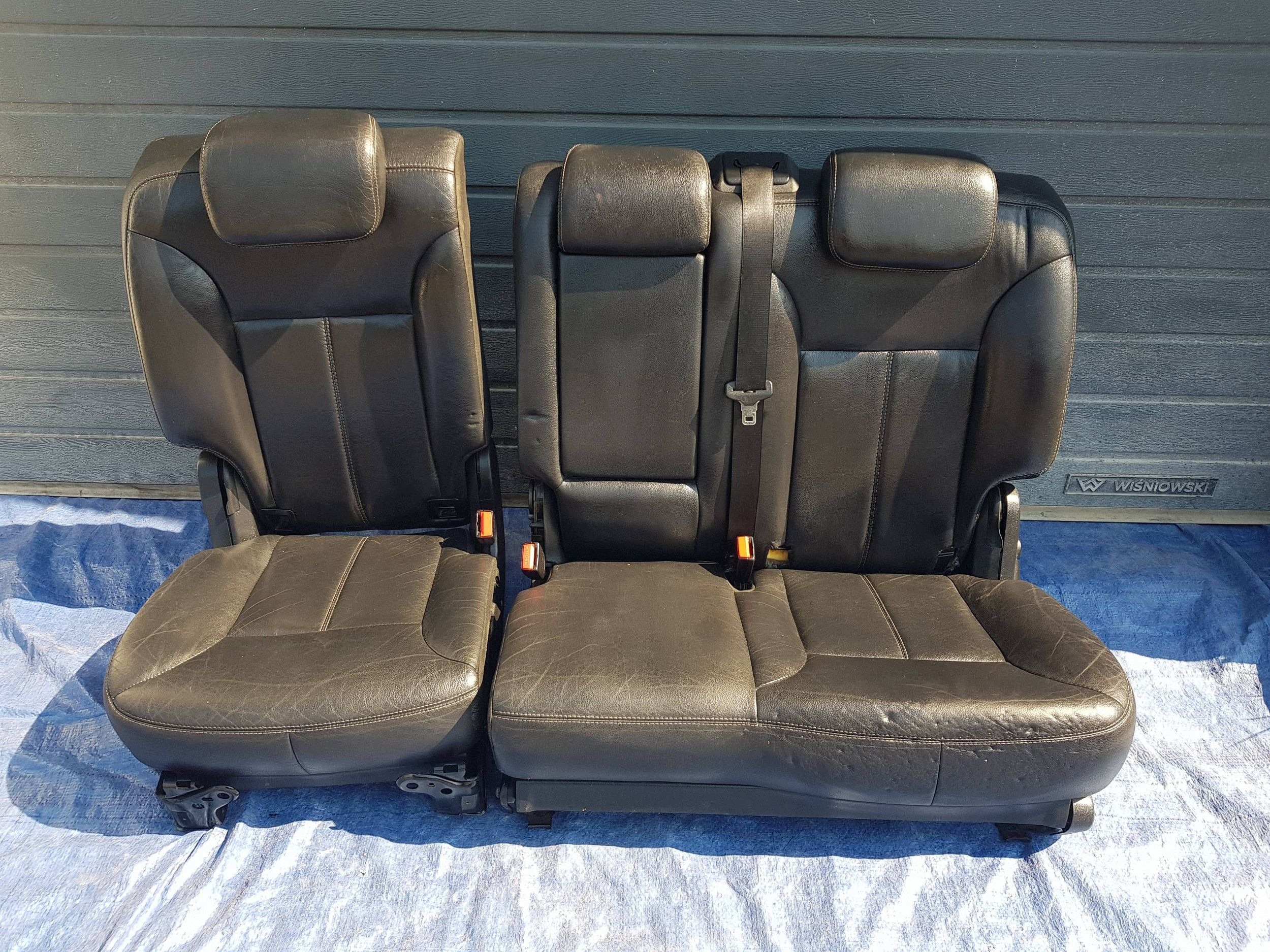 MERCEDES GL X164 Sitze 2 II RZAD Leder