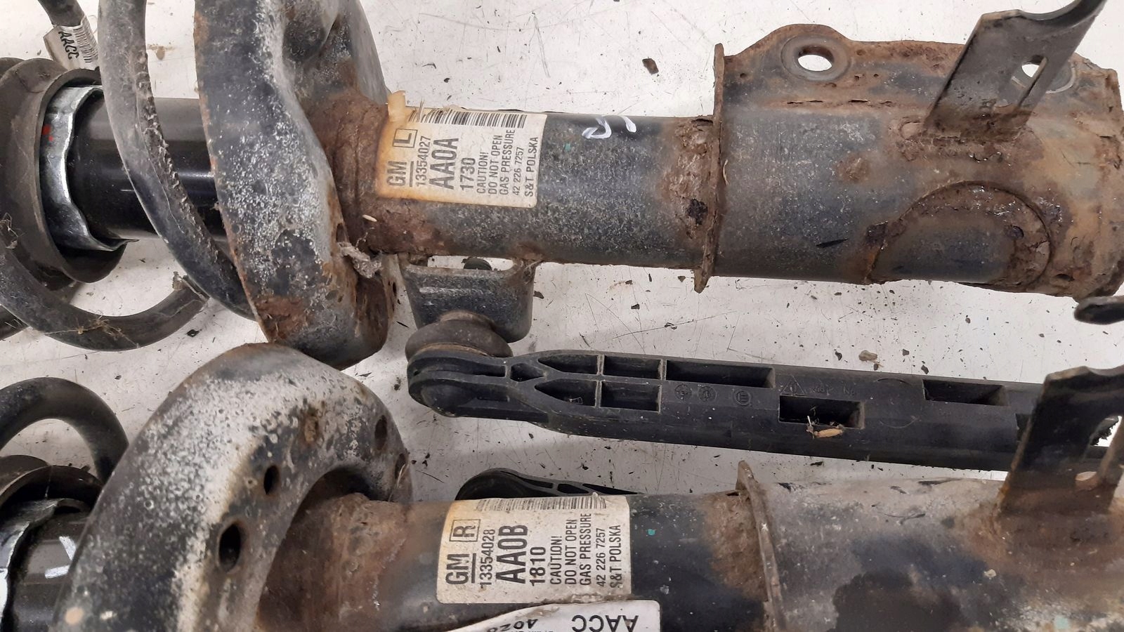 shock absorber spring front Opel Astra J 1,4 Turbo