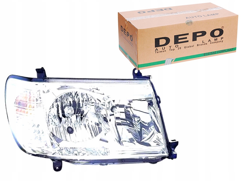 DEPO ФАРИ ПРАВ. (Hb3/Hb4, ЕЛЕКТРИЧНИЙ, КОЛІР WKLA