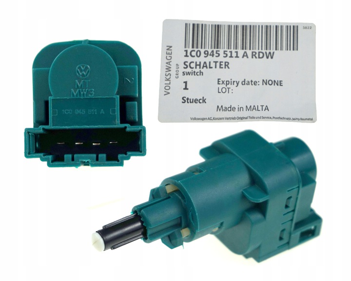 CZUJNIK WŁĄCZNIK ŚWIATEŁ STOP STOPU AUDI TT