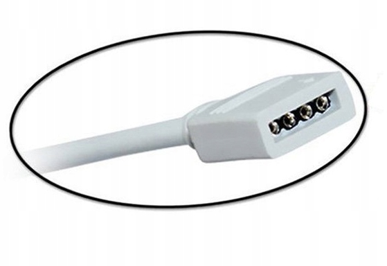 PRZEDŁUŻACZ do taśmy LED RGB 4-pin 1m Typ kabel