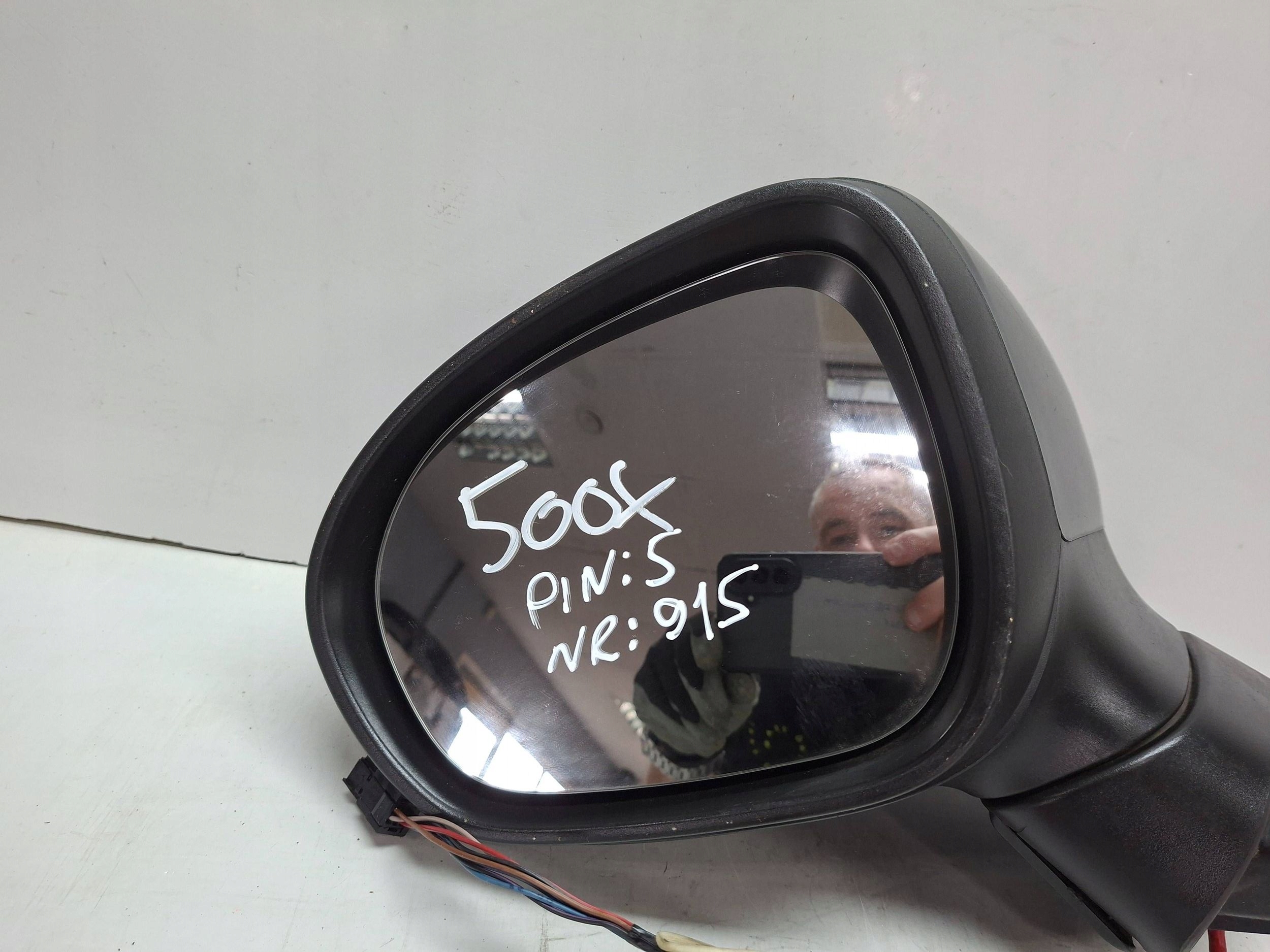 mirror exterior left 735603612 FIAT 500X 5 PIN 2014