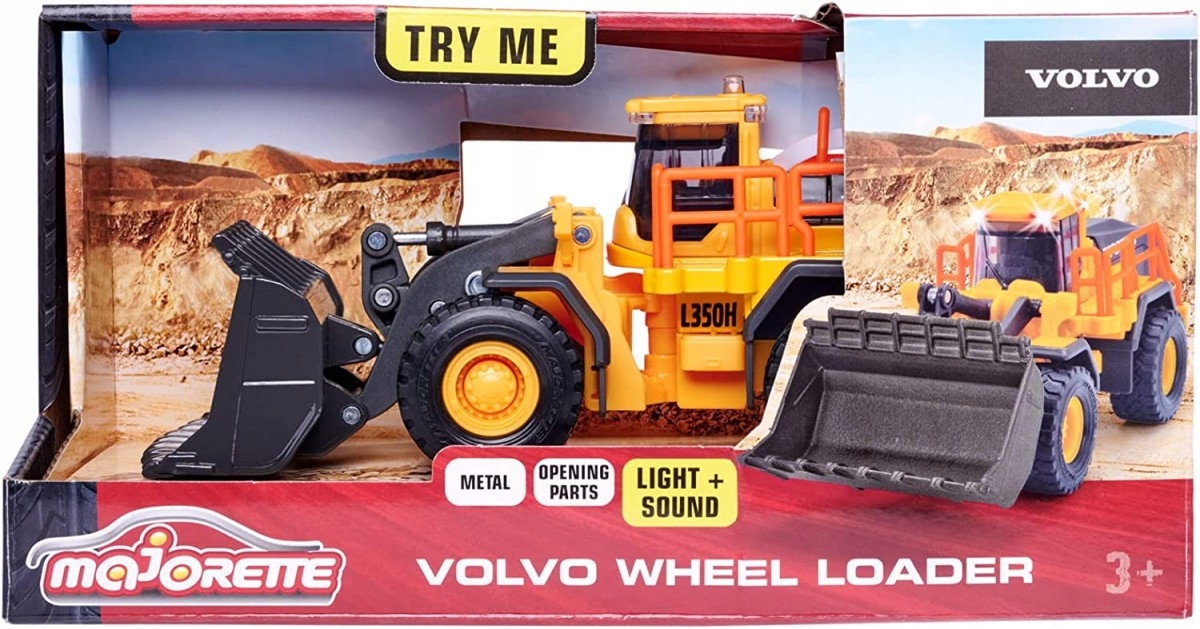 

Simba Pojazd Majorette G.s. Volvo Spychacz 21 cm