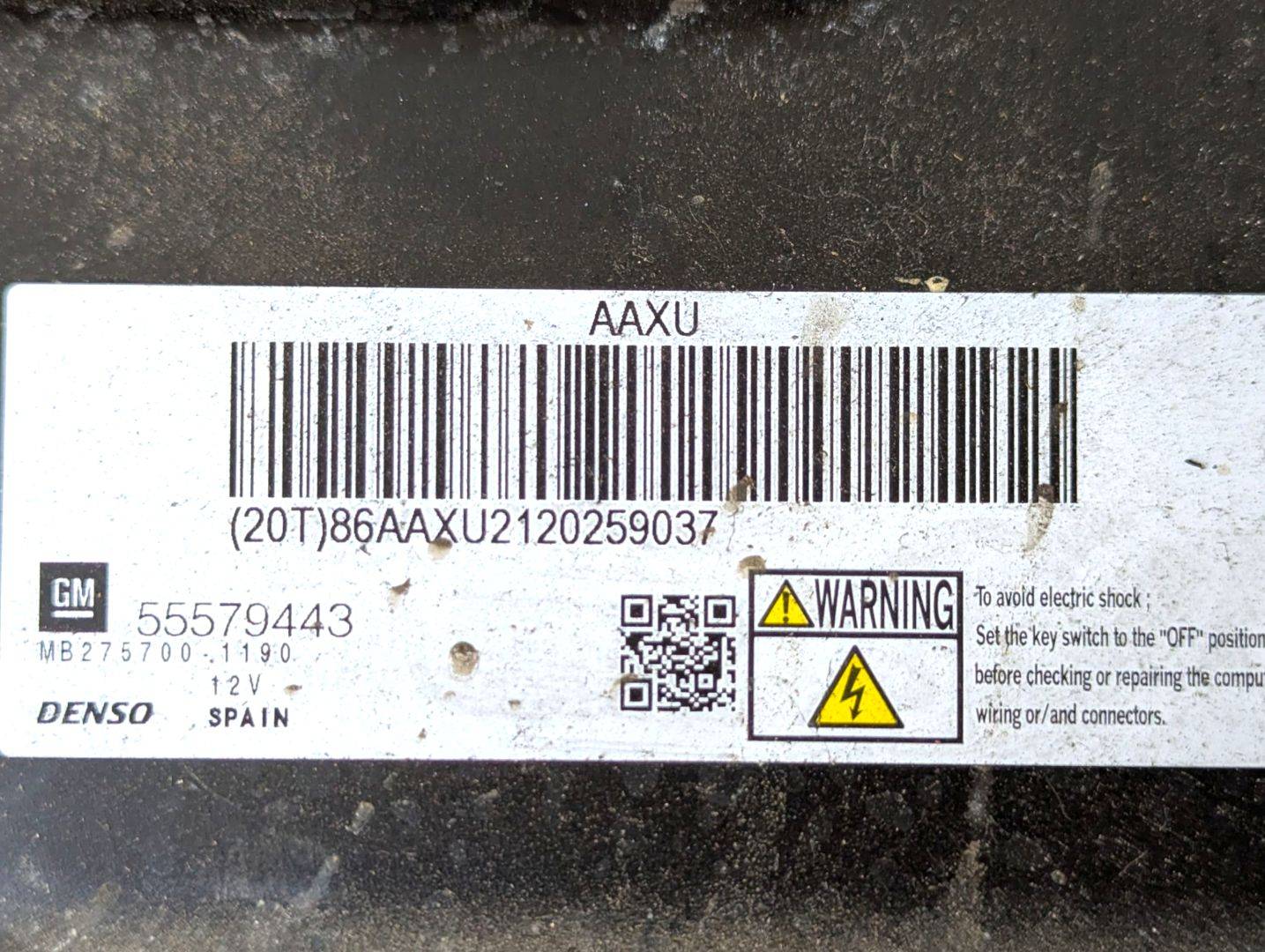 Bedienteil DES MOTORS Opel Astra J 2012 55579443