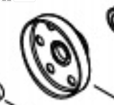 Buben spojky pro řezačku betonu Echo CSG-7410ES A556-001690