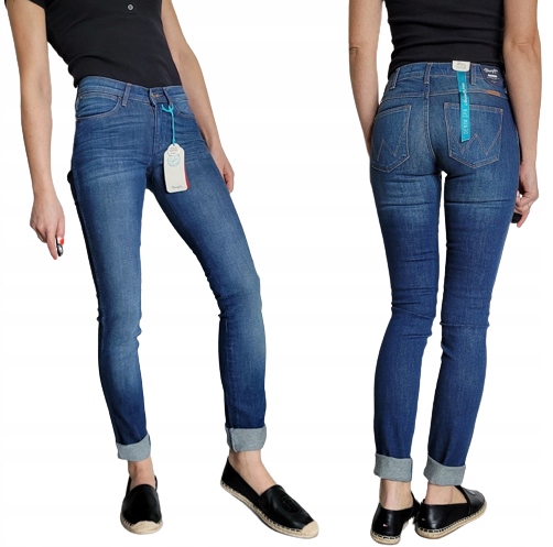 úzké nohavice skinny Wrangler Corynn W24 L32 Xxs 32