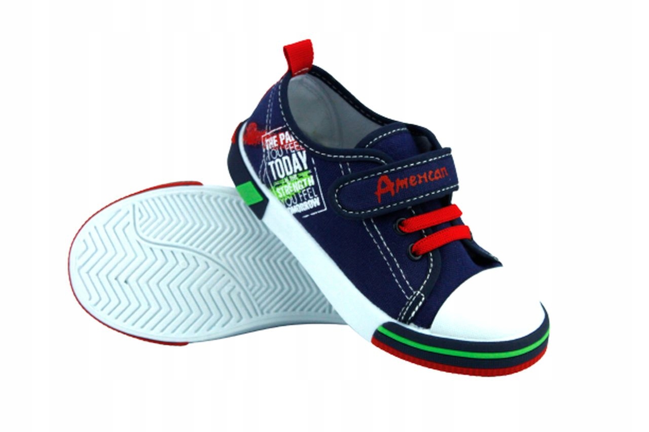 

American TEN05-21 Zdobione Trampki Chłopięce R.22