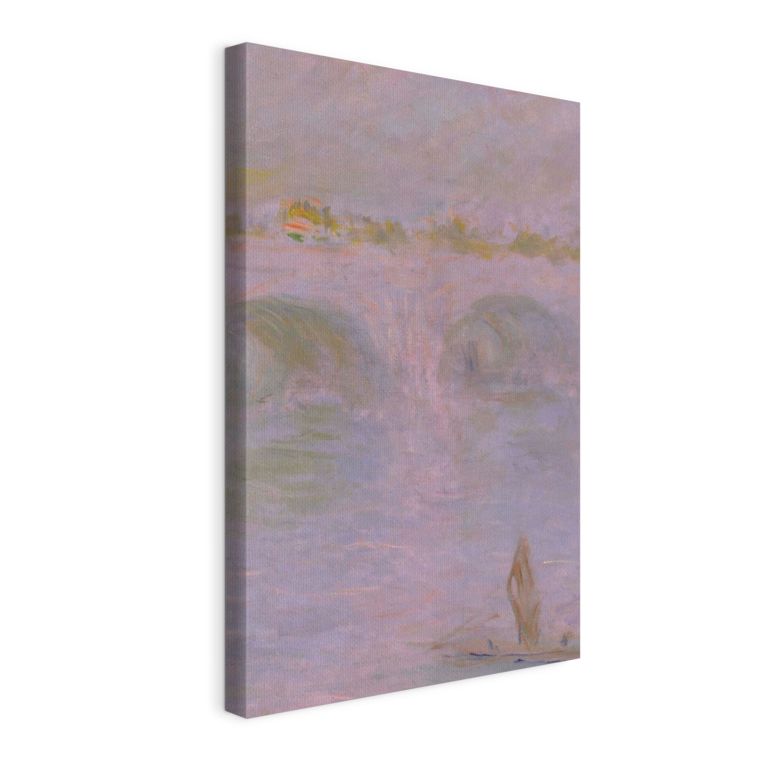 Obraz na plátně Claude Monet – Most Waterloo v Londýně 60x90 cm