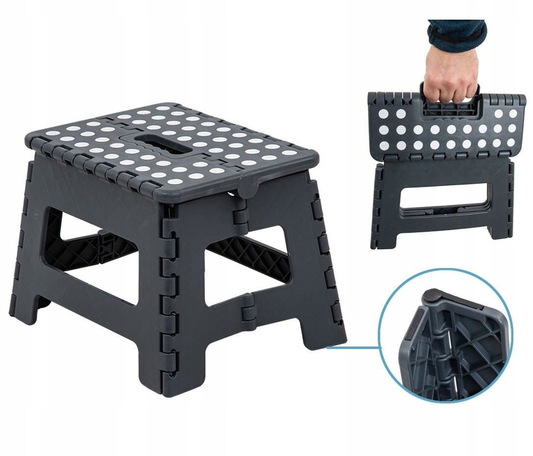 TABORET SKŁADANY KRZESŁO SKŁADANE 150kg STOŁEK Waga produktu z opakowaniem jednostkowym 1.1 kg