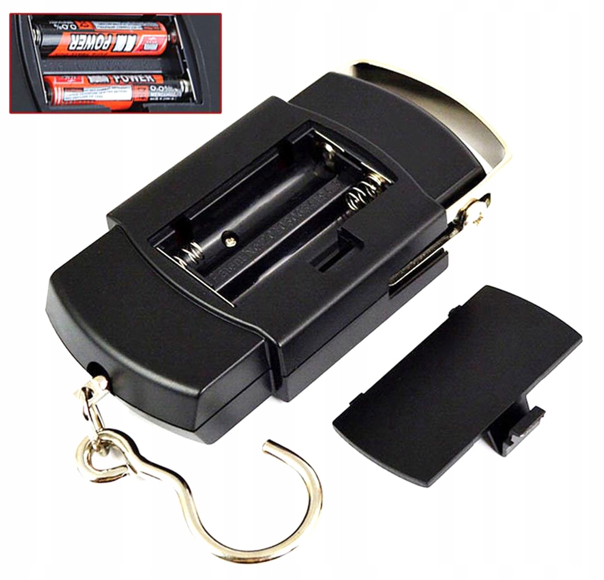 WAGA BAGAŻOWA LOTNICZA TURYSTYCZNA PODRÓŻNA KIESZONKOWA LCD 50KG HAK AG199B Rodzaj waga