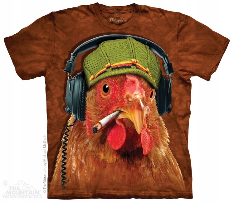 Tričko s kuřecím masem Fried Chicken The Mountain 2XL