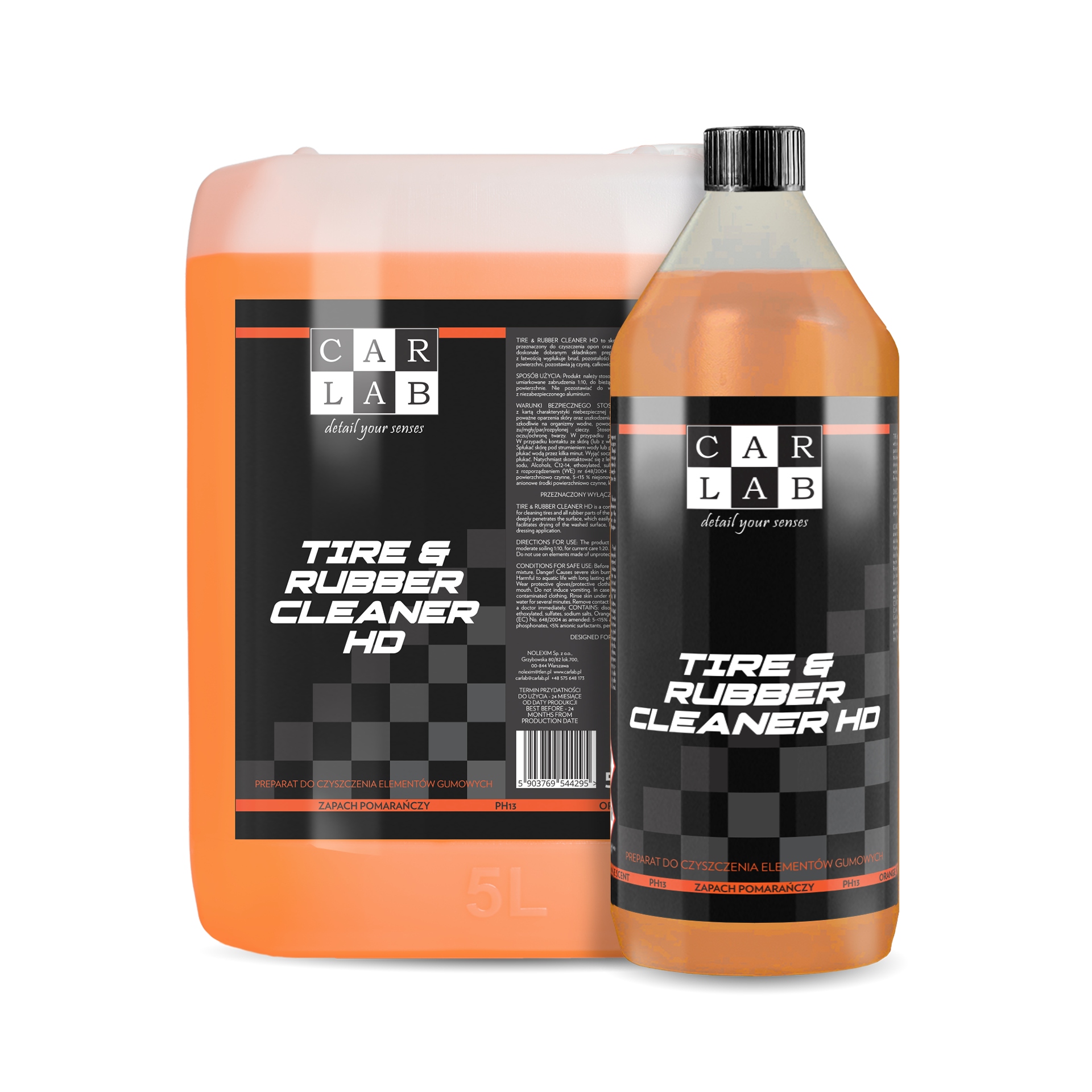 CARLAB TIRE & RUBBER CLEANER 1L Producent Carlab