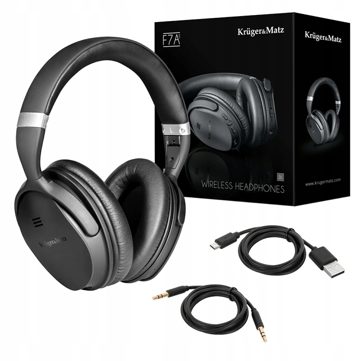 Bezdrátová sluchátka s Anc KrugerMatz F7A Lite