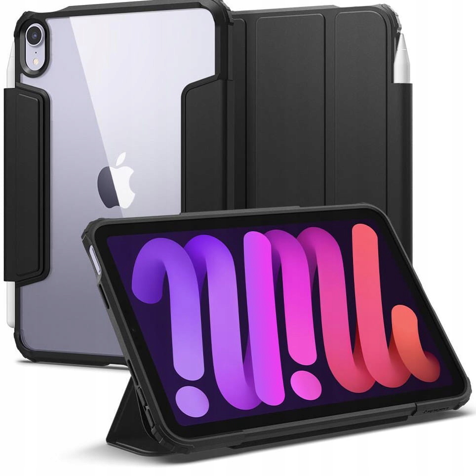 Pouzdro s klopou pro iPad Mini 7/6 gen. 2024 2021, Spigen Ultra Hybrid Pro