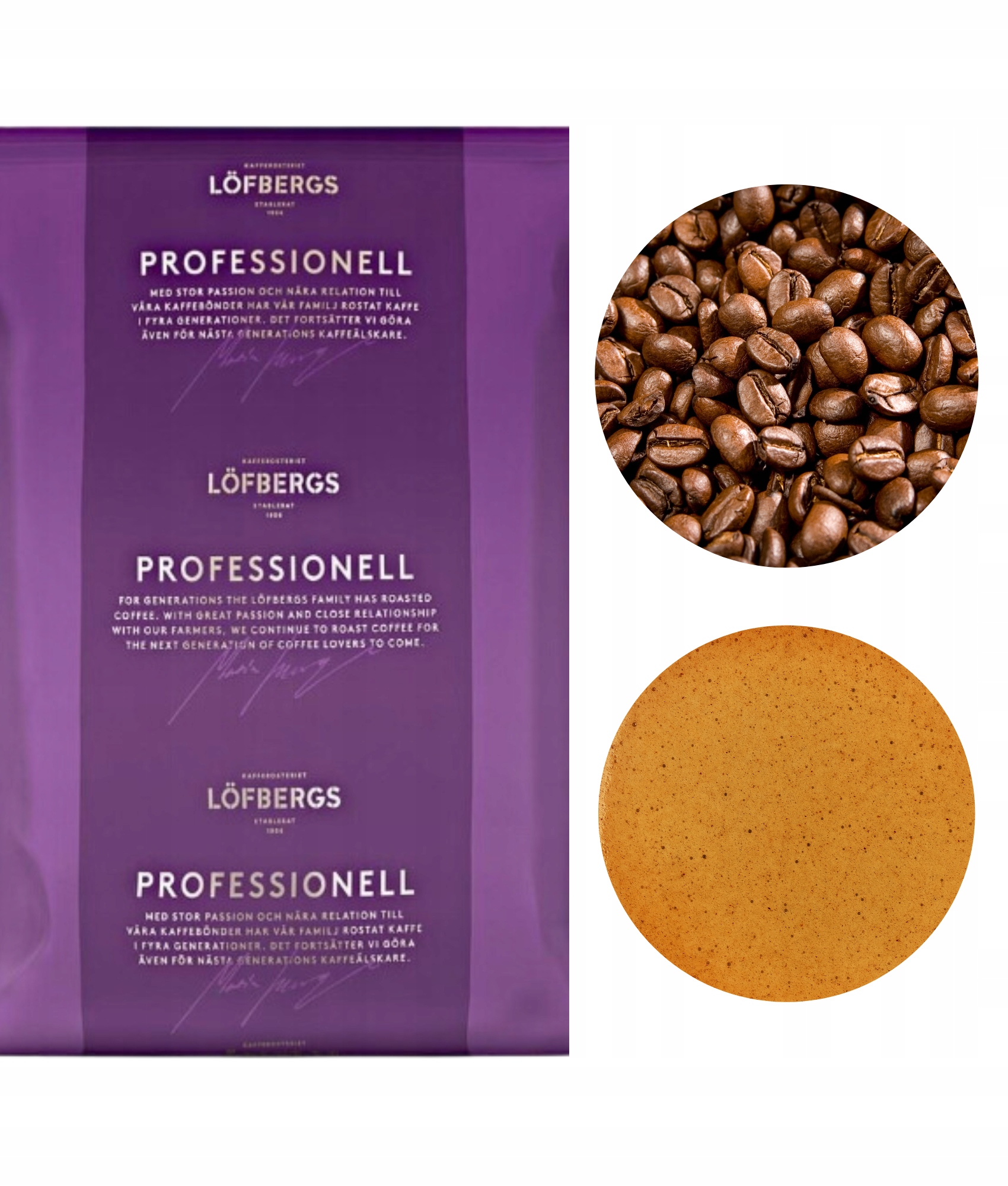 Levně Lofbergs Professional Continental káva černá 1 kg
