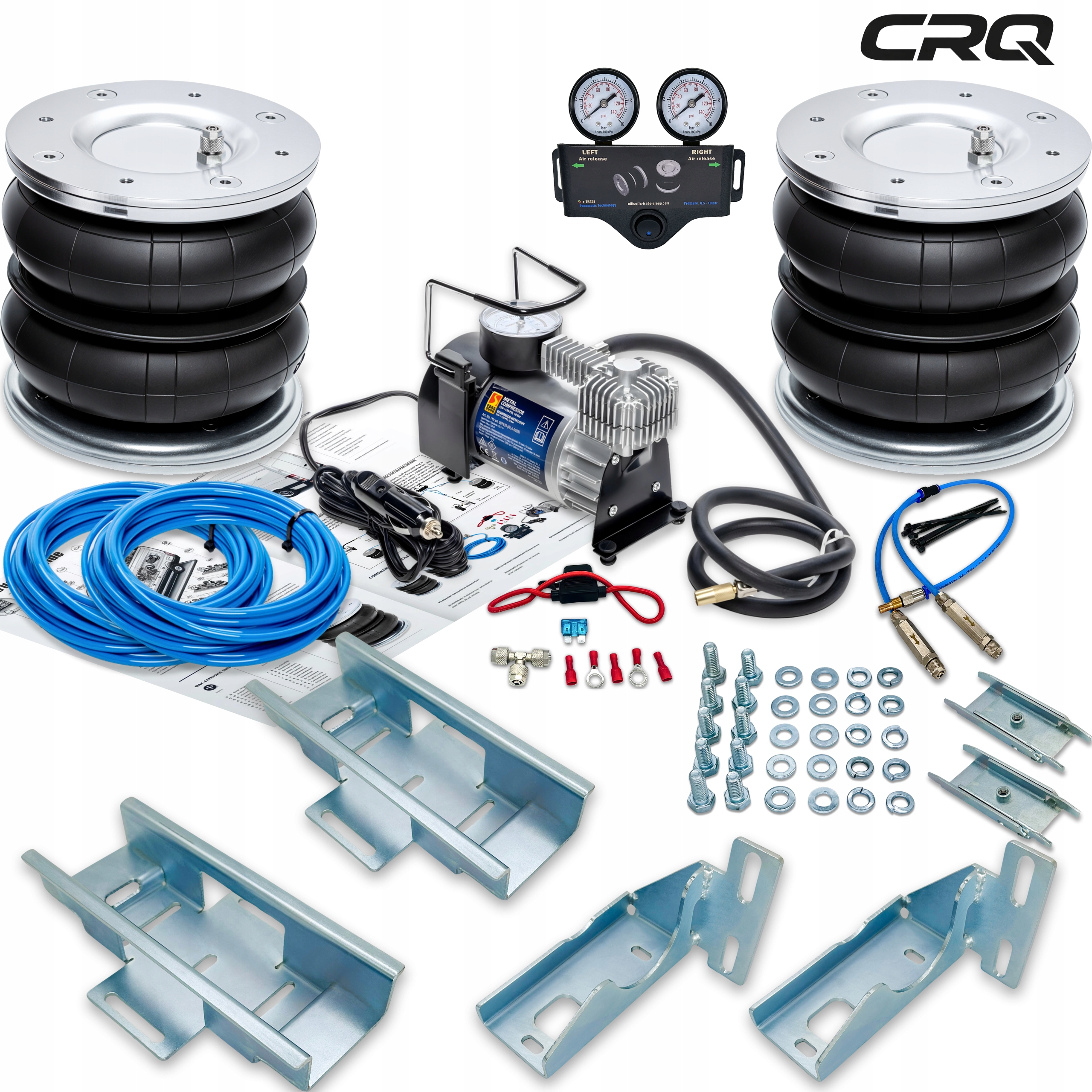 Polštáře pro Vw Volkswagen Crafter 2006-2026, dvouokruhový systém