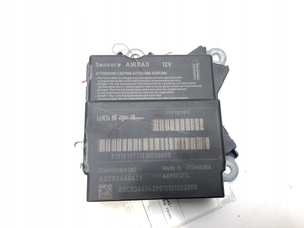 ДАТЧИК ПОДУШКИ БЕЗОПАСНОСТИ FIAT PUNTO EVO 51918197