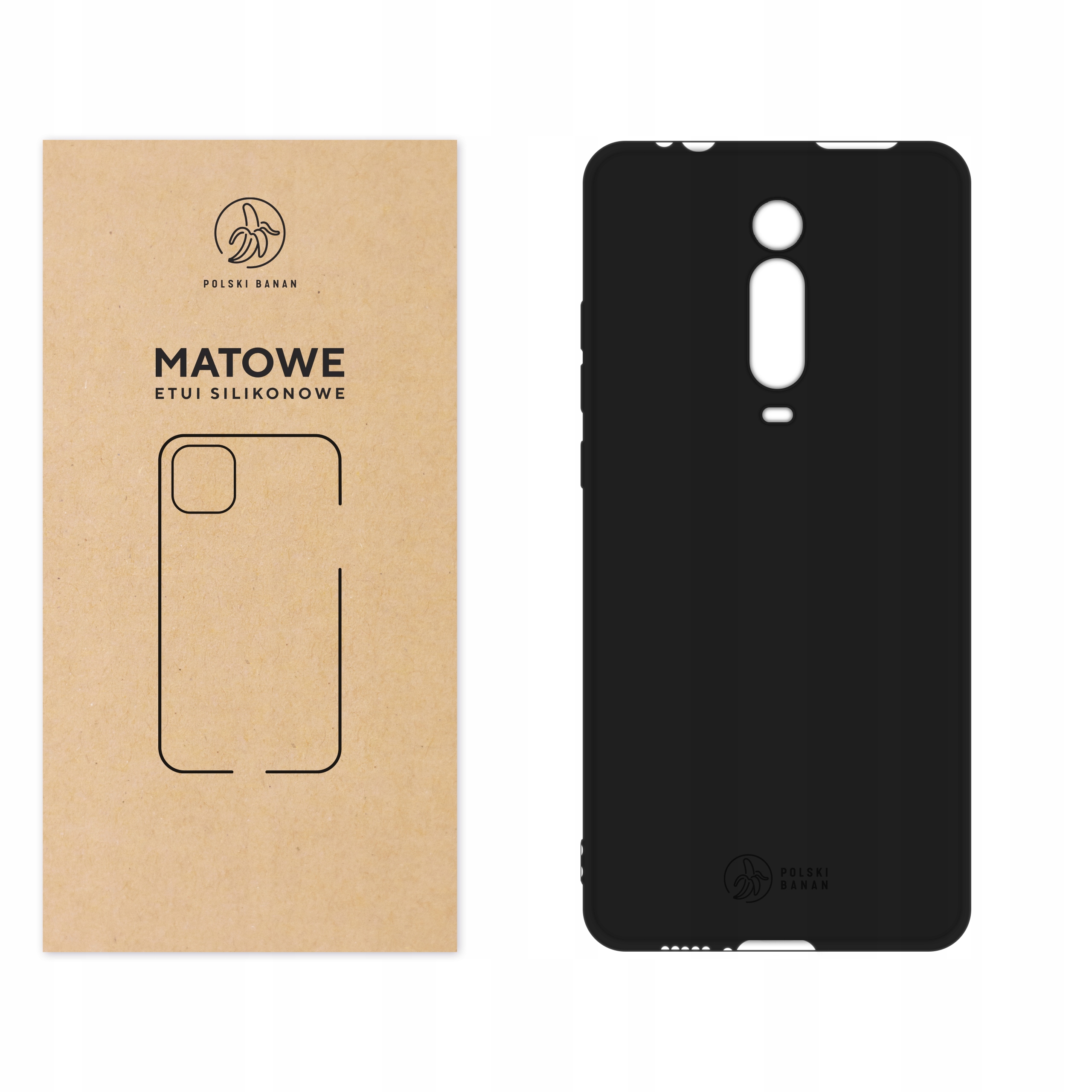 

Etui Matowe do Xiaomi Mi 9T czarne