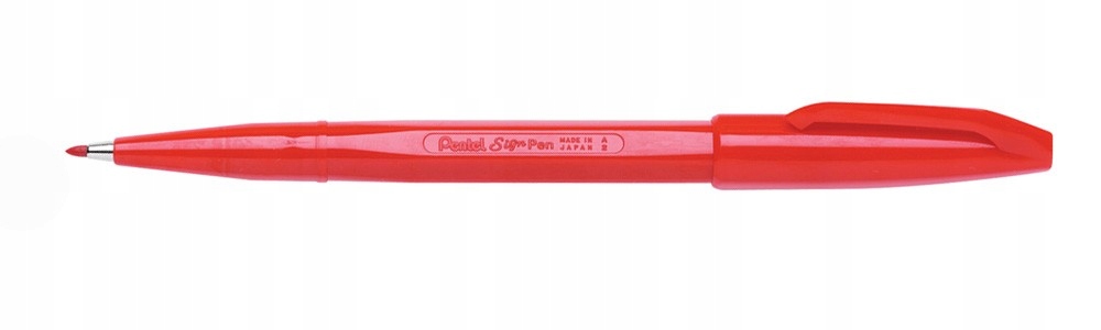

Pisak do kaligrafii Sign Pen Pentel czerwony