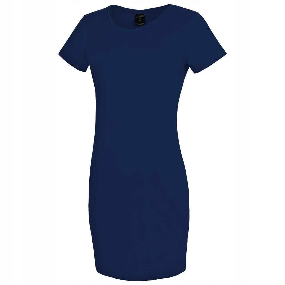 LETNIA SUKIENKA DAMSKA GŁADKA CASUAL KRÓTKI RĘKAW DOPASOWANA ELASTYCZNA M Rozmiar M